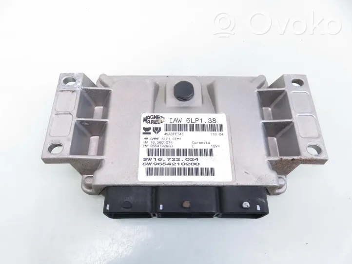 Peugeot 307 Sterownik / Moduł ECU 9654210280