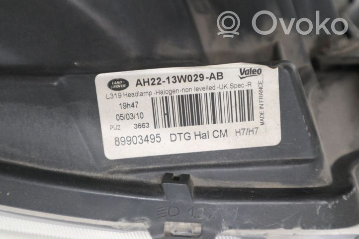 Land Rover Discovery 4 - LR4 Lampa przednia AH2213W029AB