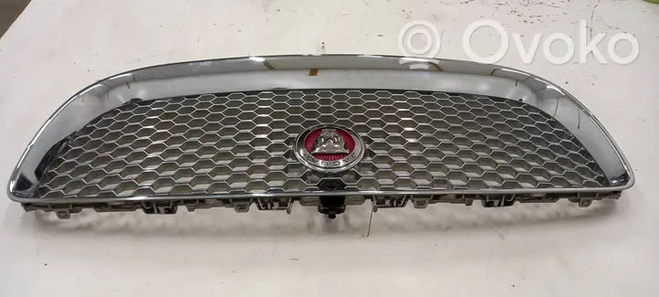 Jaguar XJ X351 Front bumper upper radiator grill FW938B271