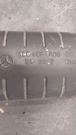 Mercedes-Benz 380 560SEC C126 Front muffler/silencer 1264901420