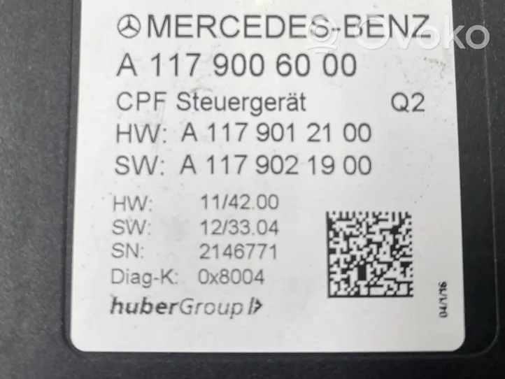 Mercedes-Benz A W176 Module de contrôle vidéo A1179006000