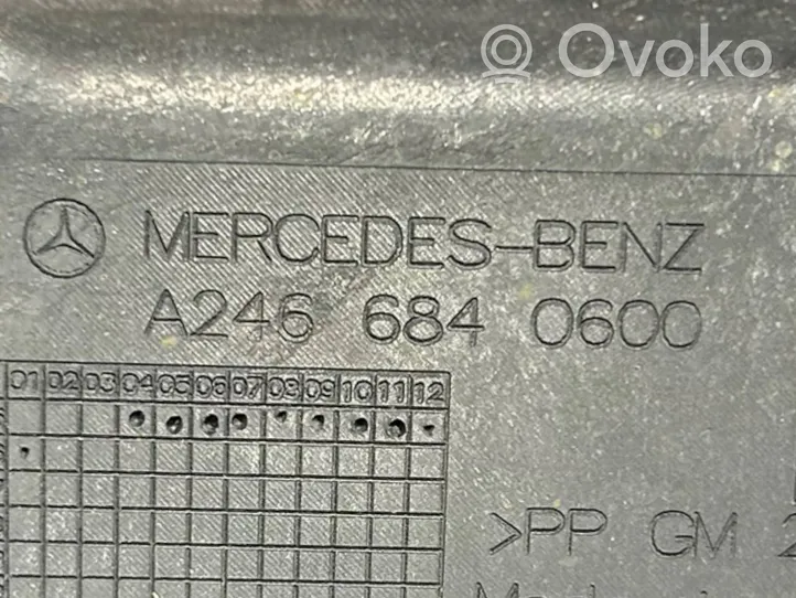 Mercedes-Benz A W176 Takapuskurin alustan suoja välipohja A2466840600