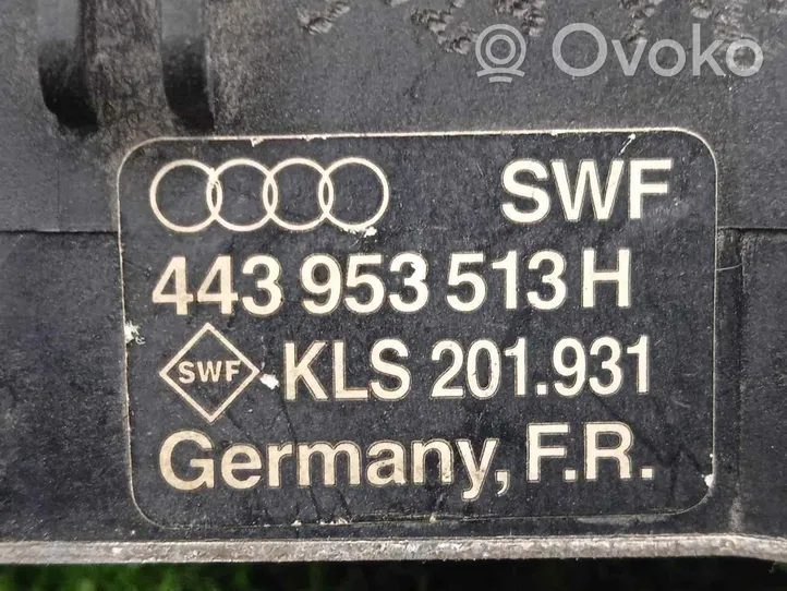 Audi 80 90 S2 B4 Przycisk / Pokrętło regulacji oświetlenia deski rozdzielczej 443953513