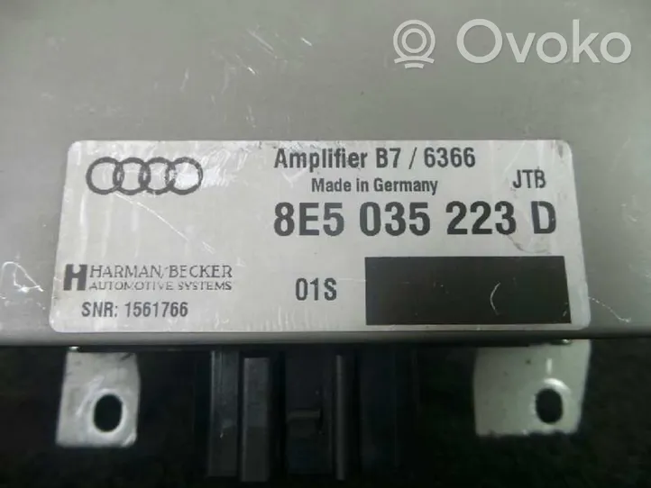 Audi A4 Allroad Audio HiFi garso valdymo blokas 8E5035223D