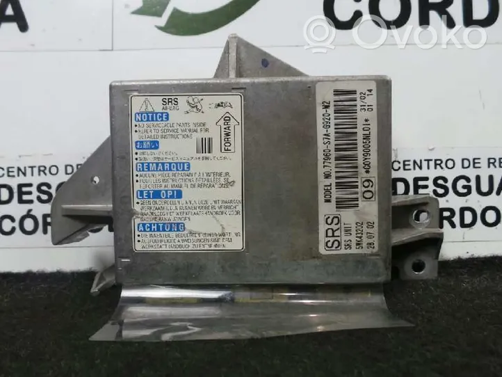 Honda Stream Airbag control unit/module 