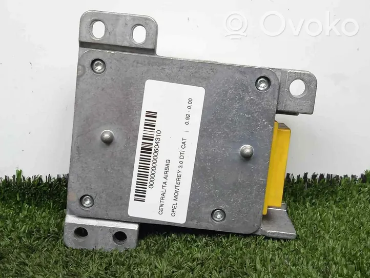 Opel Monterey Module de contrôle airbag 8093526990