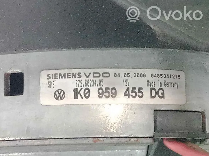 Volkswagen Passat Alltrack Elektryczny wentylator chłodnicy 1K0959455DG