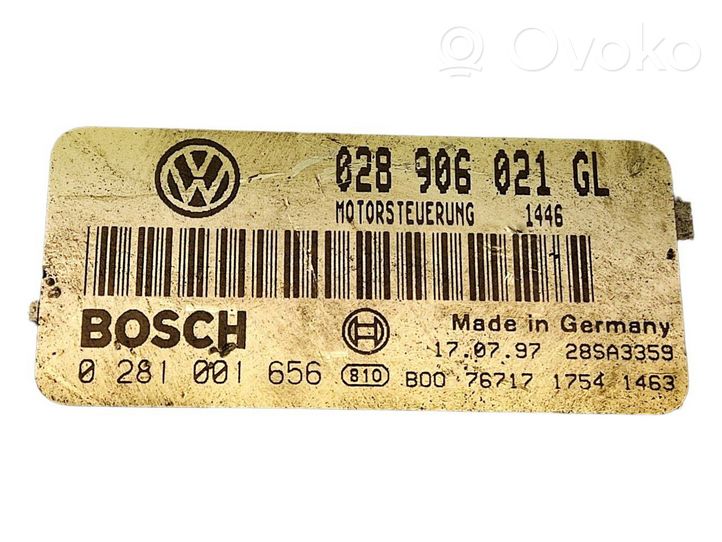 Volkswagen PASSAT B5 Variklio valdymo blokas 028906021GL