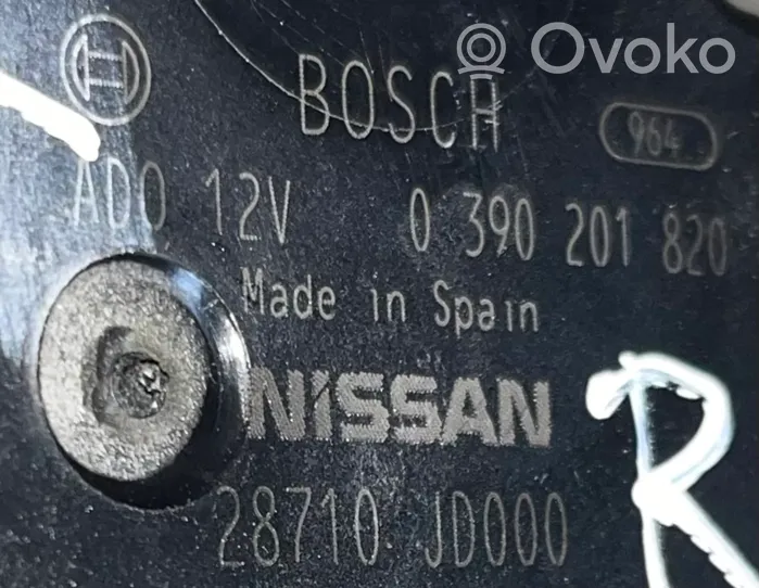 Nissan Qashqai Moteur d'essuie-glace arrière 