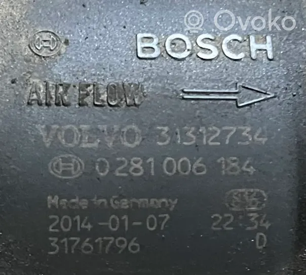 Volvo XC90 Oro srauto matuoklis 