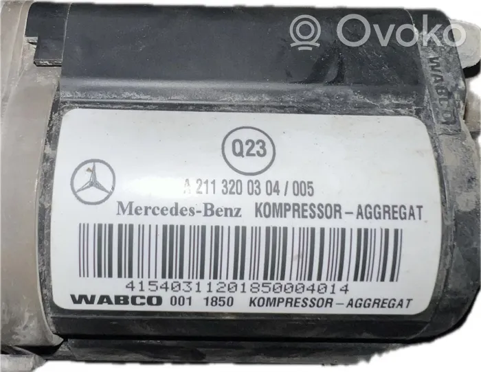 Mercedes-Benz E W211 Compressore/pompa sospensioni pneumatiche 