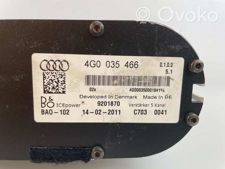 Audi A6 S6 C7 4G Amplificatore 4G0035466