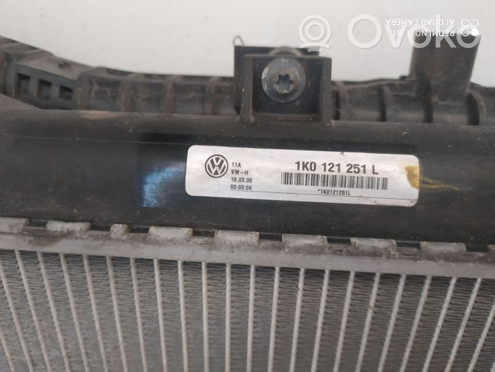 Volkswagen Jetta V Set del radiatore 1K0121251L