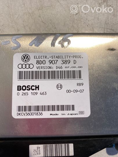 Volkswagen PASSAT B5.5 Centralina ESP (controllo elettronico della stabilità) 8D0907389D