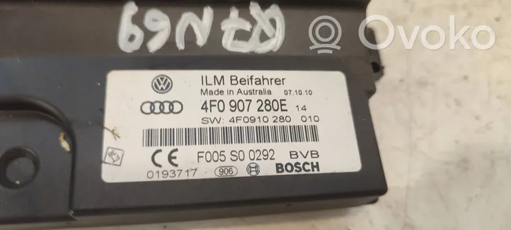 Audi Q7 4L Barošanas vadības bloks 4F0907280E