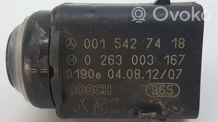 Mercedes-Benz CLS C219 Parkošanās (PDC) sensors (-i) 0263003167