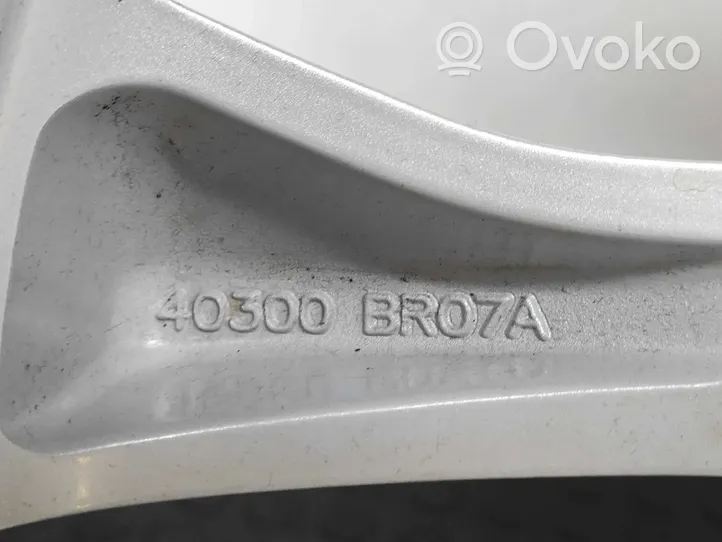 Nissan Qashqai Обод (ободья) колеса из легкого сплава R 18 D0300BR07A