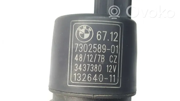 BMW 1 F20 F21 Pompa spryskiwacza szyby przedniej / czołowej 67127302589