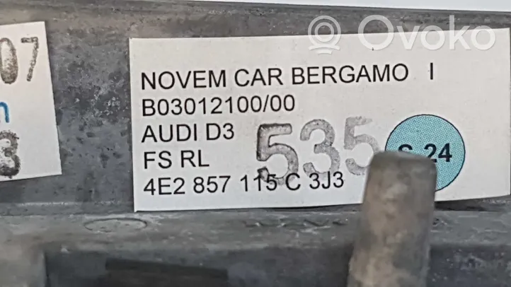 Audi A8 S8 D3 4E Prietaisų skydelio apdaila 4E2857115C3J3