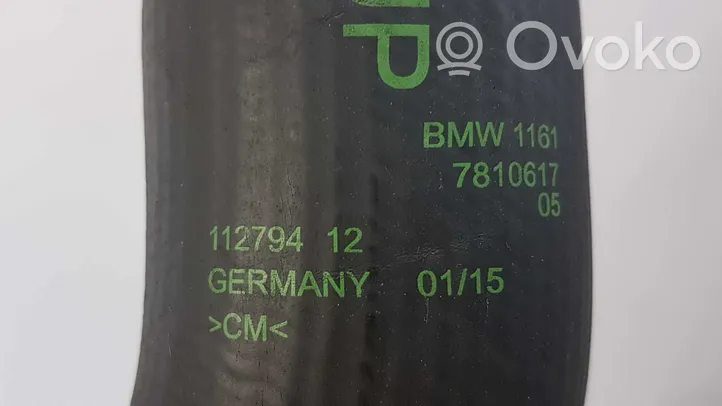 BMW 1 F20 F21 Turboahtimen ilmanoton letku 11279412