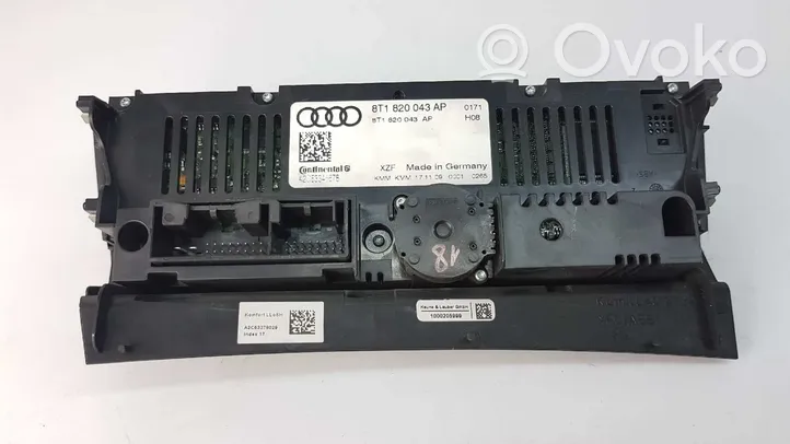 Audi A5 8T 8F Centralina del climatizzatore 8T1820043AJ