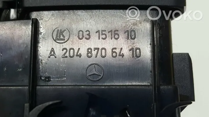 Mercedes-Benz CLK C207 A207 Przycisk centralnego zamka 