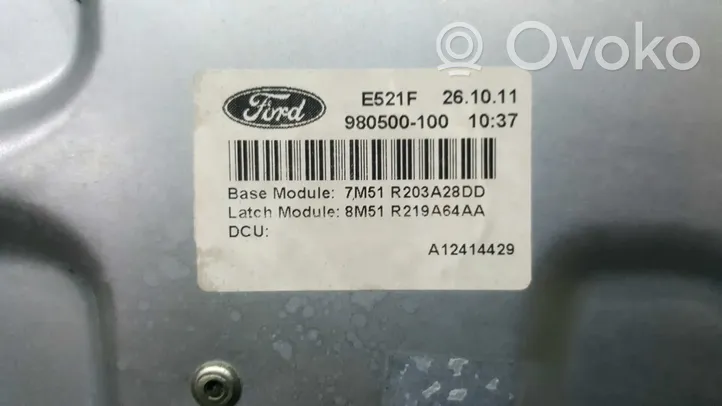 Ford Kuga I Elektryczny podnośnik szyby drzwi 3M51-R23200-DA