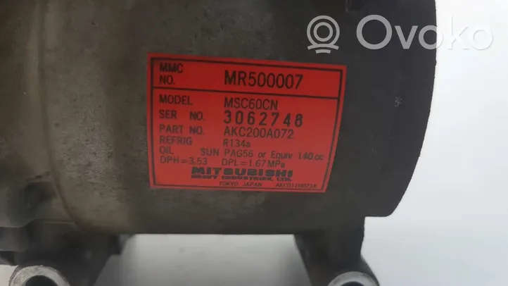 Mitsubishi Carisma Kompresor / Sprężarka klimatyzacji A/C 3062748