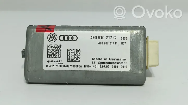 Audi A8 S8 D3 4E Kamera szyby przedniej / czołowej 4E0910217D
