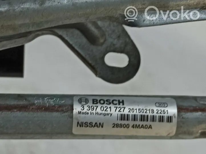 Nissan Pulsar Tringlerie et moteur d'essuie-glace avant 3397021727
