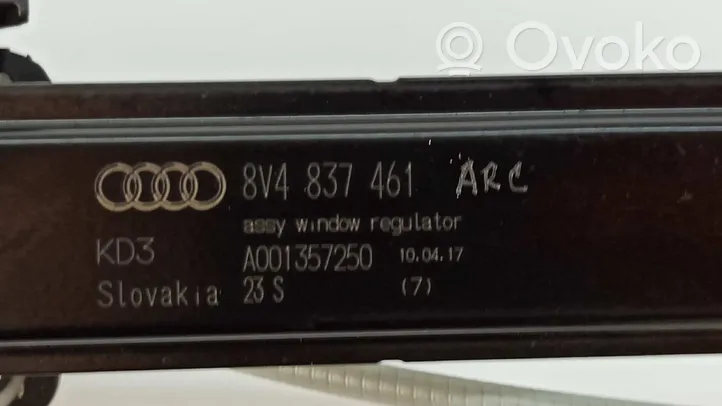 Audi A3 S3 8V Elektryczny podnośnik szyby drzwi 