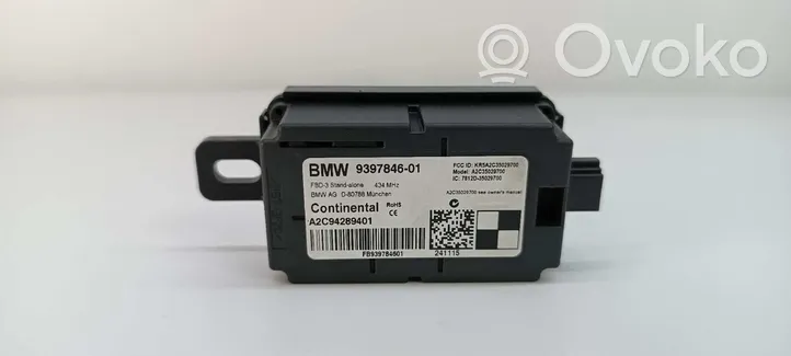 BMW i3 Muut ohjainlaitteet/moduulit 939784601