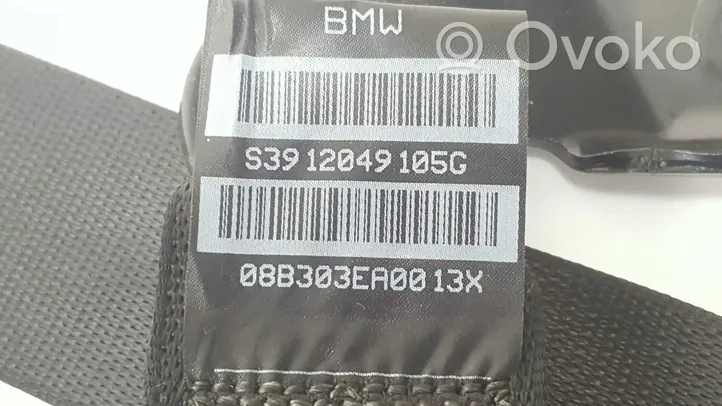 BMW X6 E71 Takaistuimen turvavyö 2A6026607