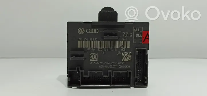 Audi A1 Autres unités de commande / modules 8X0959793H