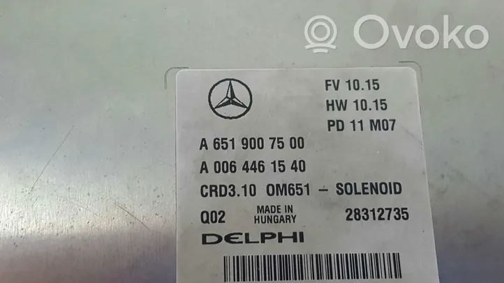 Mercedes-Benz E W212 Galios (ECU) modulis A0064461540
