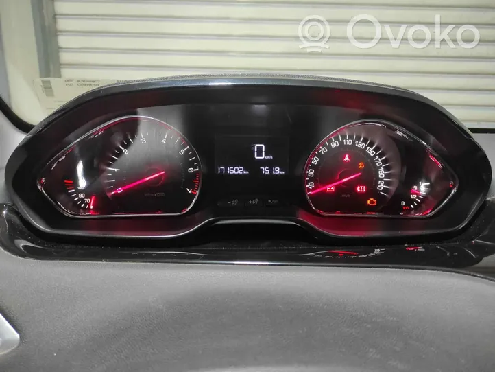 Peugeot 208 Compteur de vitesse tableau de bord 9813868880