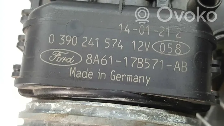 Ford Fiesta Mechanizm i silniczek wycieraczek szyby przedniej / czołowej 8A61-17B571-AB