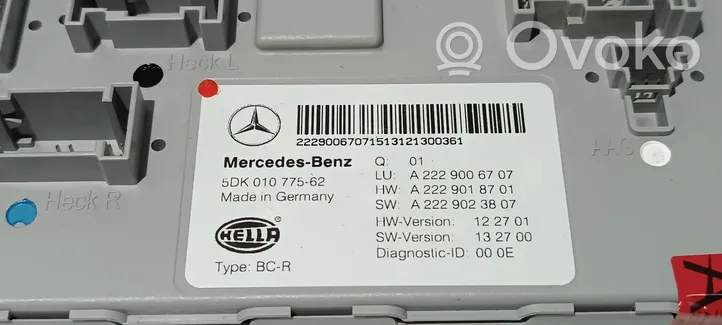 Mercedes-Benz S W222 Modulo comfort/convenienza 5DK01077562