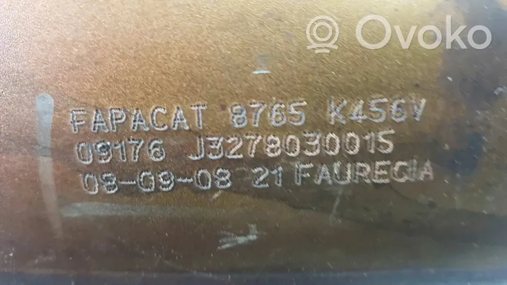 Citroen Jumpy Filtr cząstek stałych Katalizator / FAP / DPF 