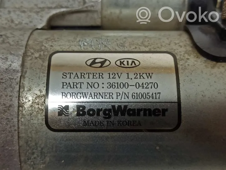 KIA Stonic Motor de arranque 36100-04270