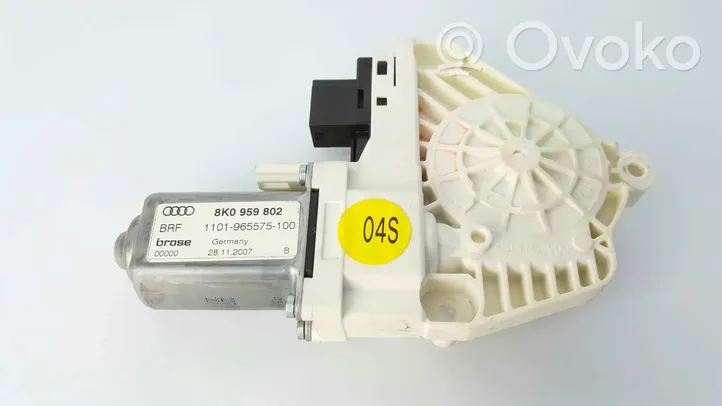 Audi A4 S4 B8 8K Alzacristalli elettrico della portiera anteriore 8T0959802A