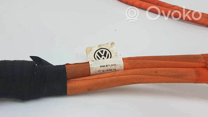 Volkswagen Golf VII Inna wiązka przewodów / kabli 5Q0971015D