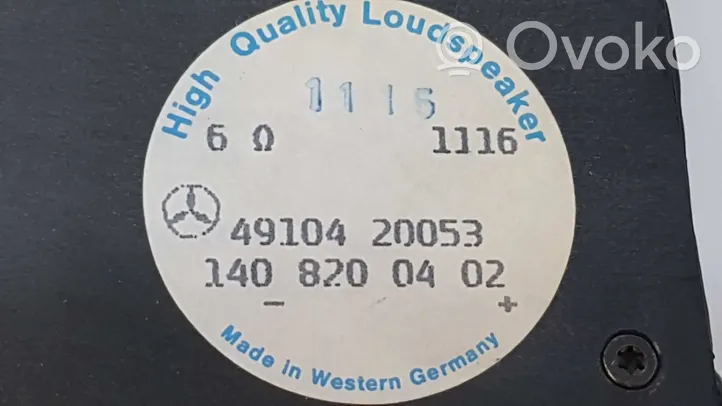 Mercedes-Benz S W140 Lautsprecher Tür vorne 4910110344