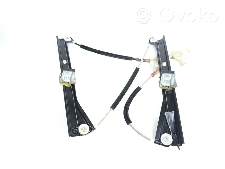 Volkswagen Polo V 6R Front door window regulator with motor 6R4837462N