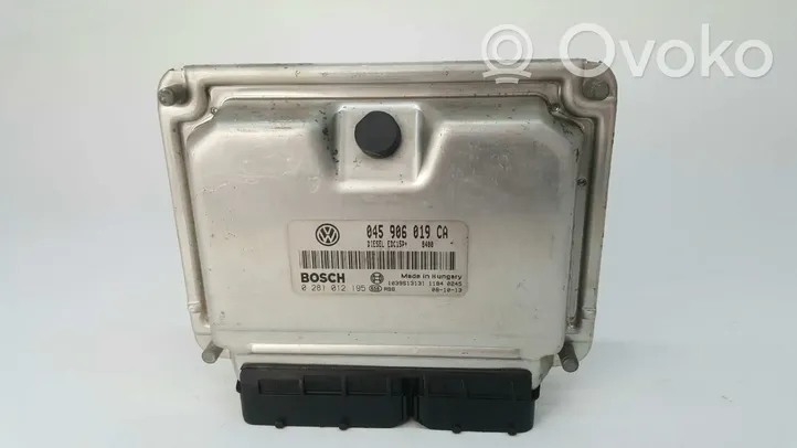 Volkswagen Polo IV 9N3 Engine control unit/module ECU 0281012195