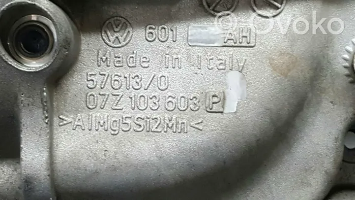 Volkswagen Touareg I Cache de protection inférieur de pare-chocs avant 07Z103601AM