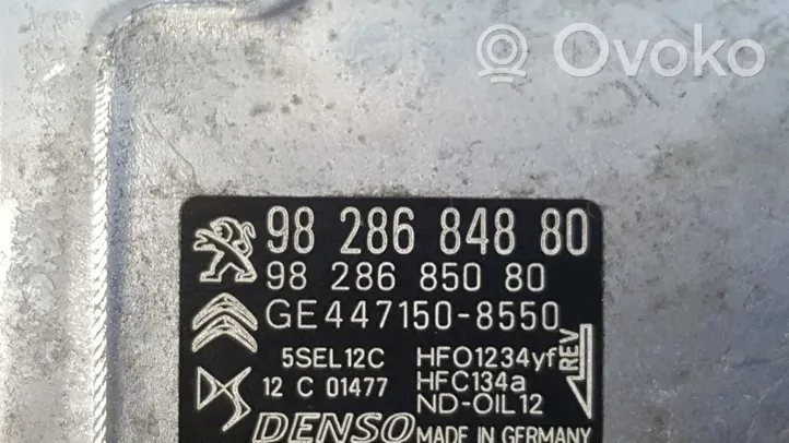Opel Corsa F Ilmastointilaitteen kompressorin pumppu (A/C) 9828685080