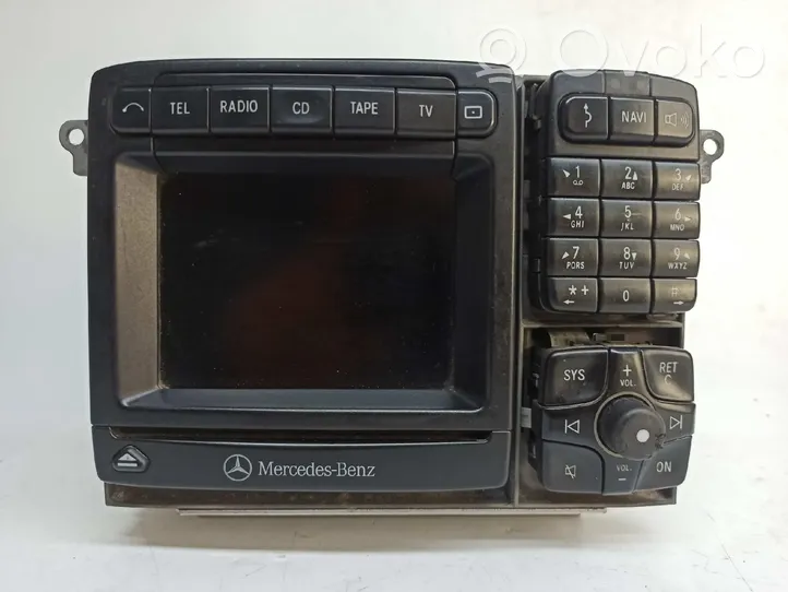 Mercedes-Benz S W220 Navigaatioyksikkö CD/DVD-soitin 7612001571