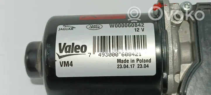 Land Rover Range Rover Velar Mechanizm i silniczek wycieraczek szyby przedniej / czołowej W000060842