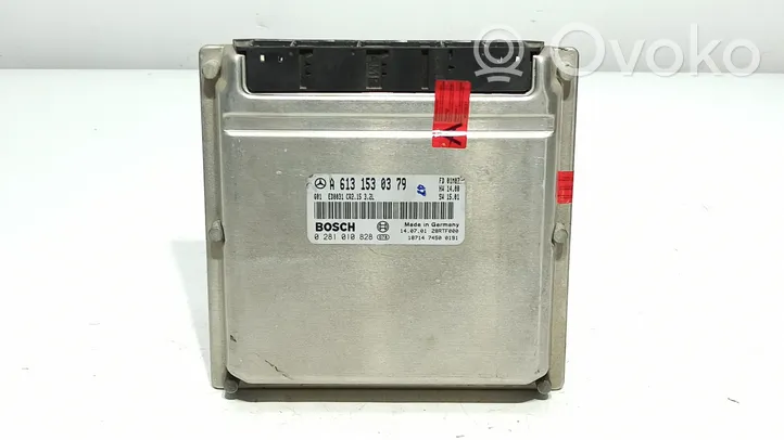 Mercedes-Benz S W220 Komputer / Sterownik ECU silnika 0281010828